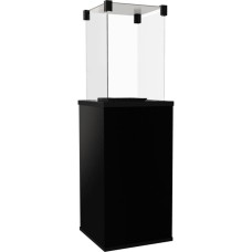 KRATKI Plynový ohřívač PATIO MINI sklo / slinutý křemen COLLECTION NERO ASSOLUTO